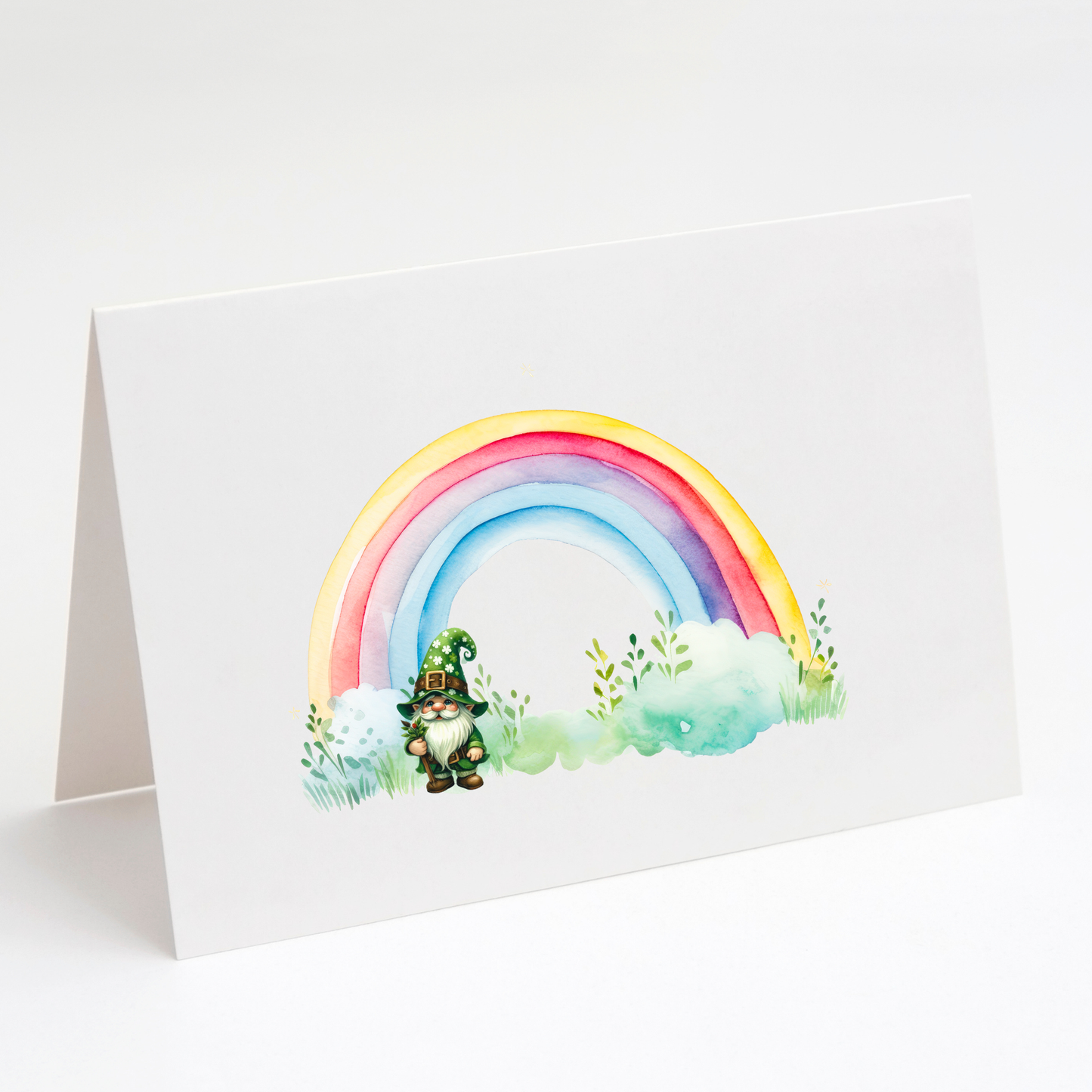 Lucky Leprechauns Greeting Card Set of 10 – Card & Envelopes