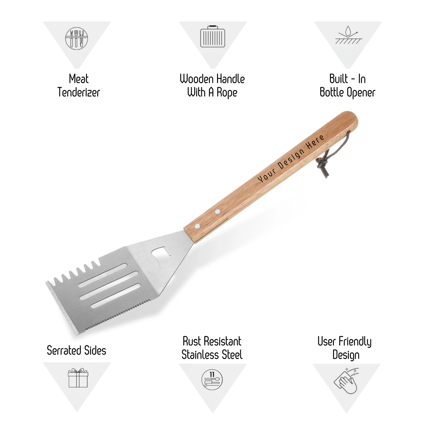 Custom Engraved Grill Set