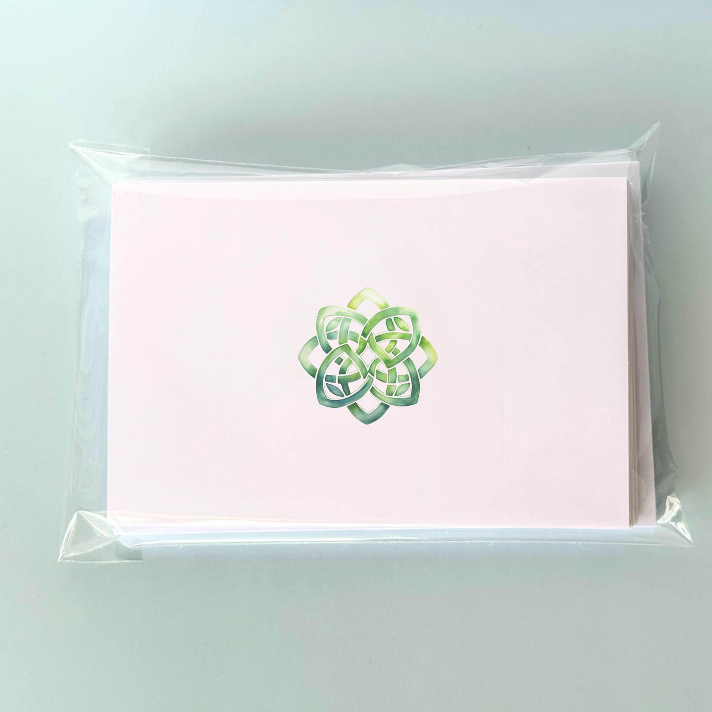 Celtic Knot Greeting Cards – Card & Envelope Set of 10