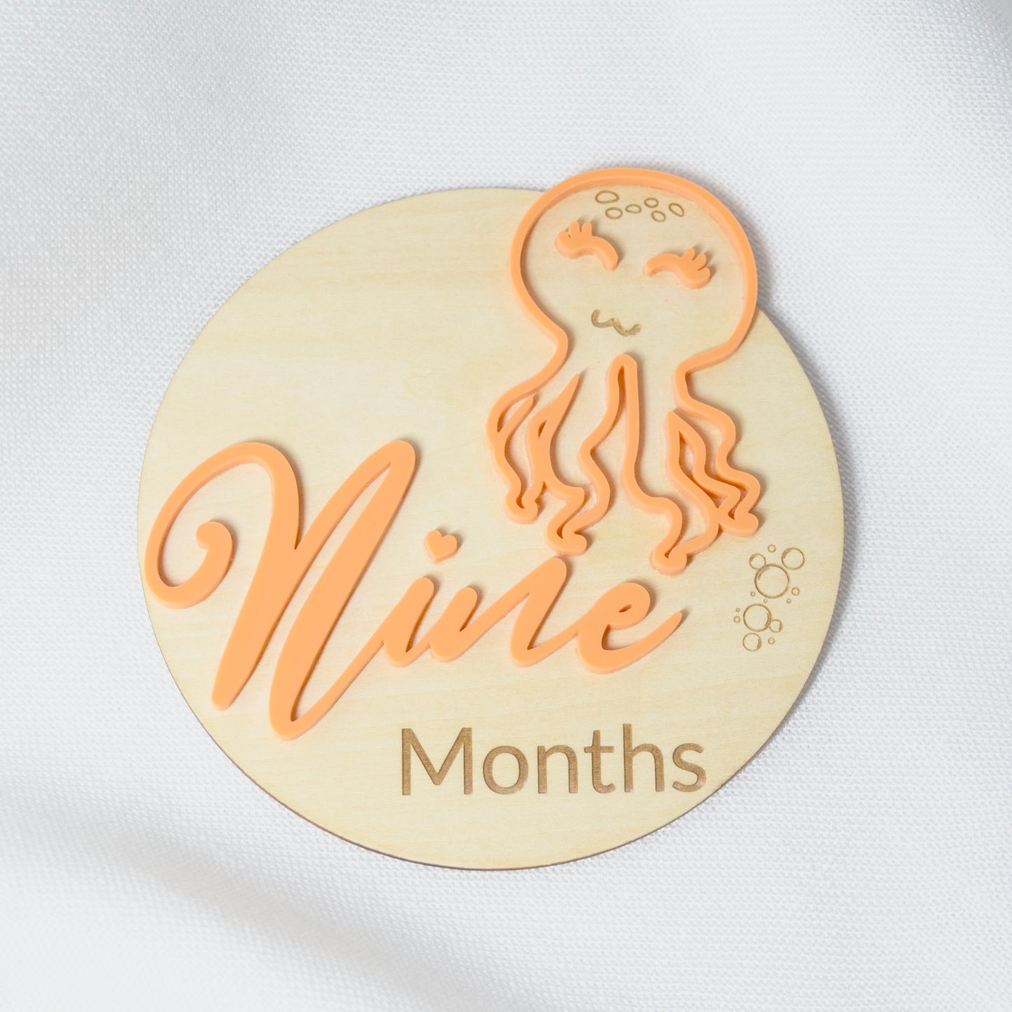 Monthly Milestone Markers ~ Ocean Theme