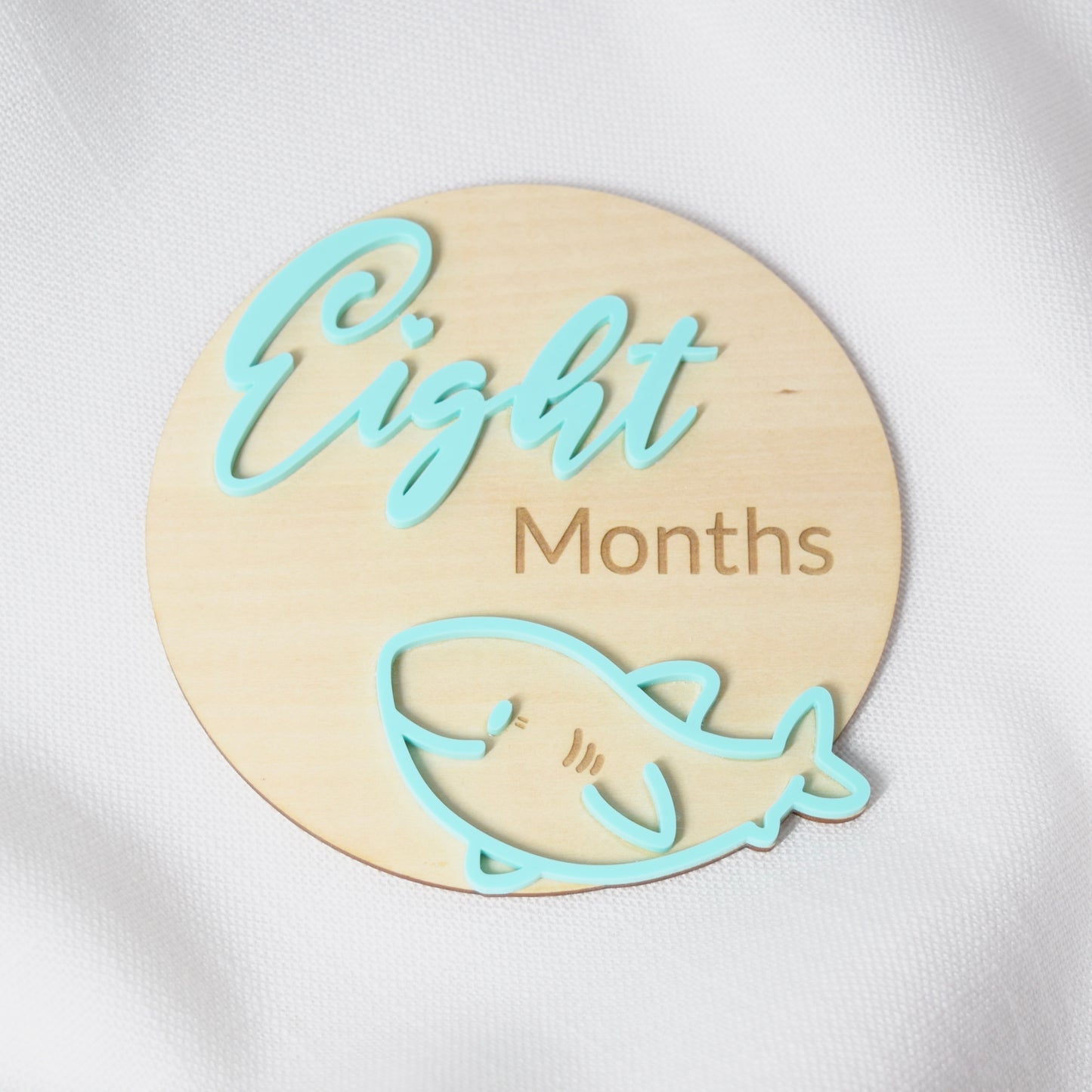 Monthly Milestone Markers ~ Ocean Theme