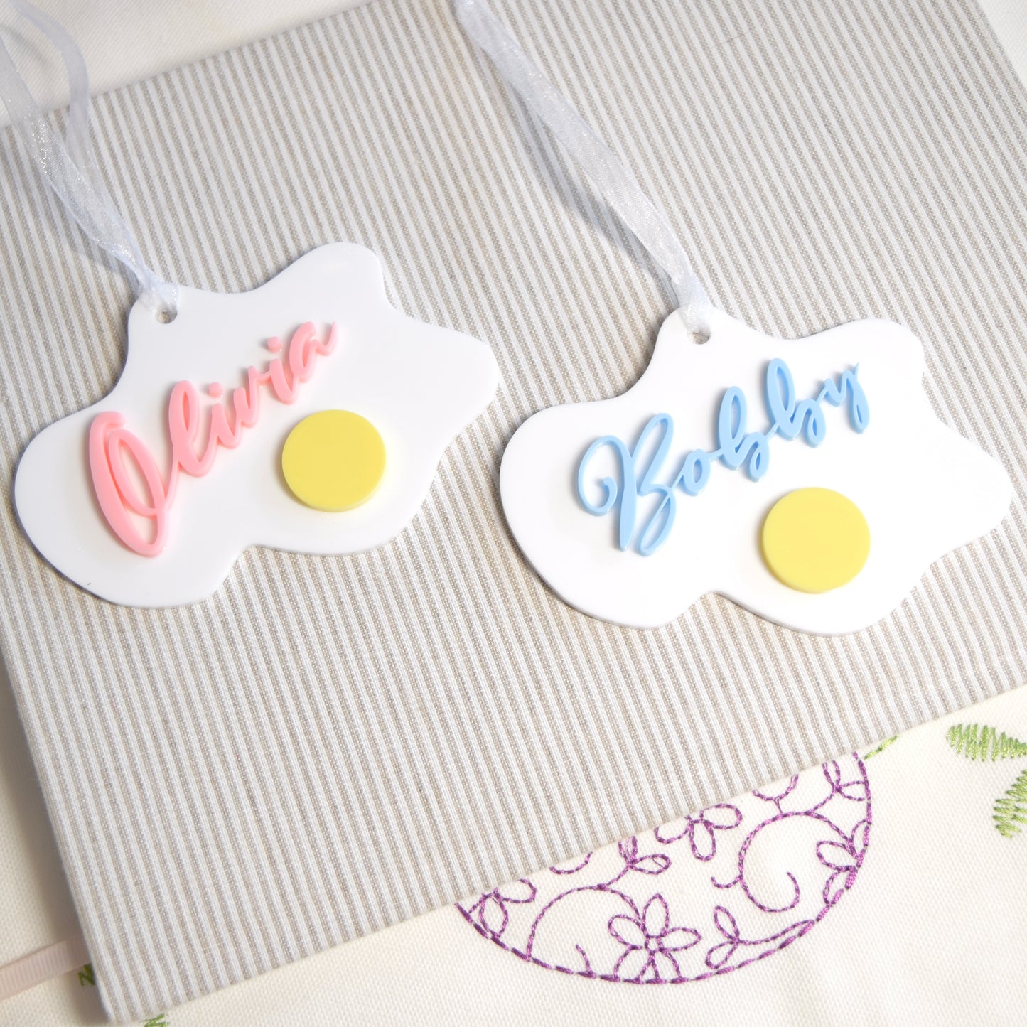 Sunny Side Up Name Tag