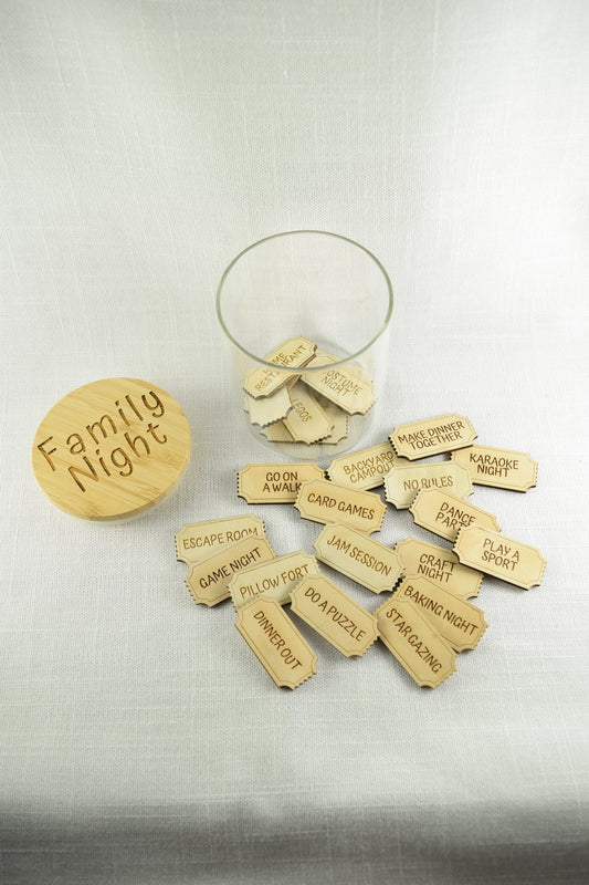 Family Night Activity Jar