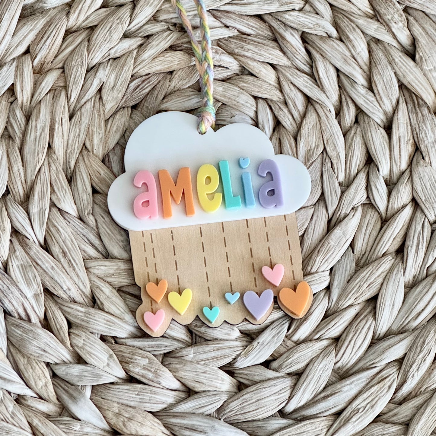 Little Love Rain Cloud Tag