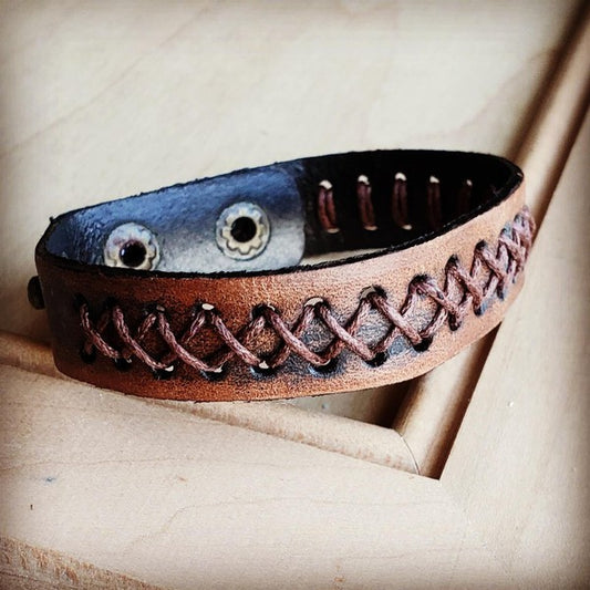 Vintage Leather Cuff