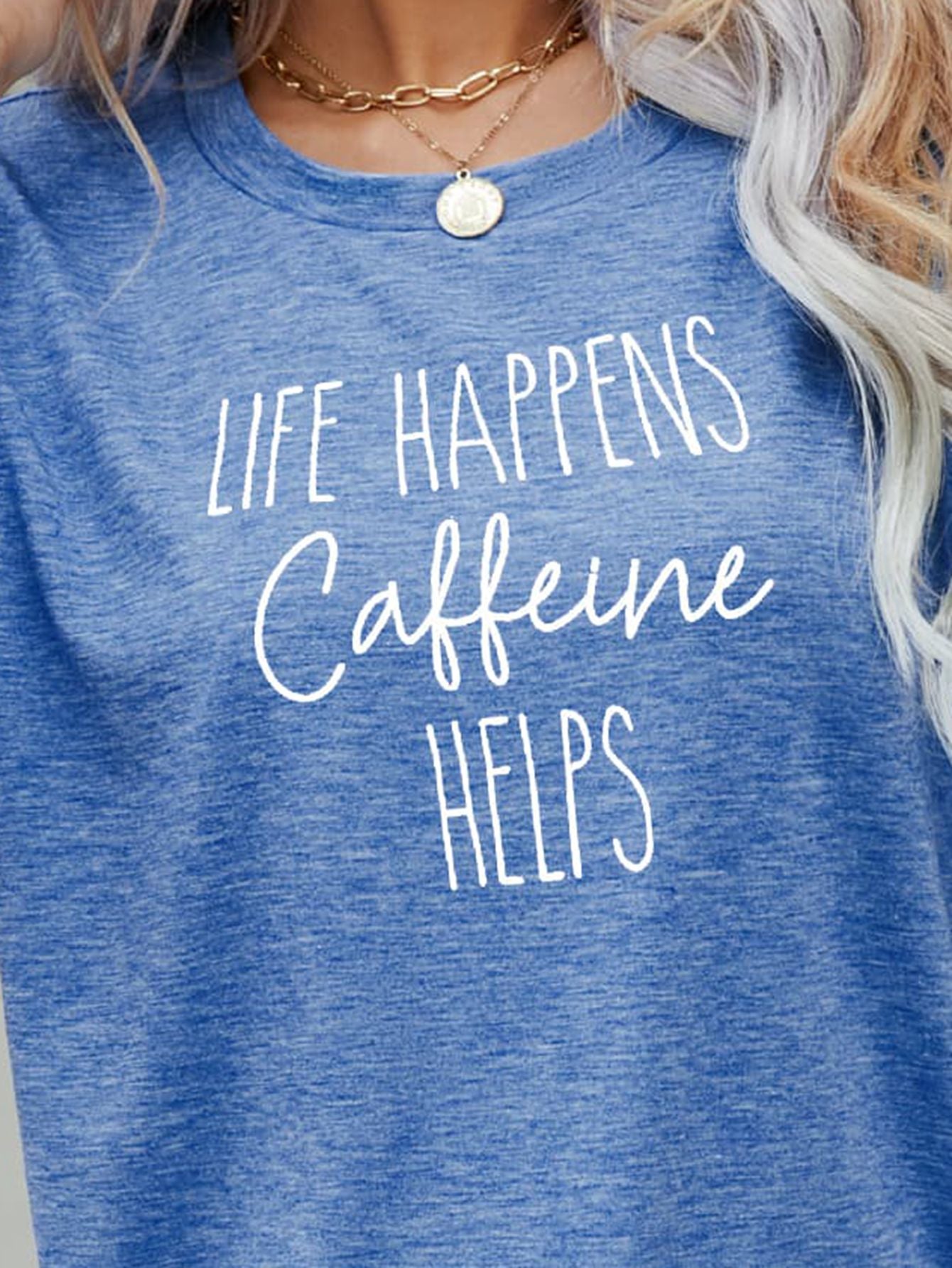 Caffeine Helps Graphic Tee