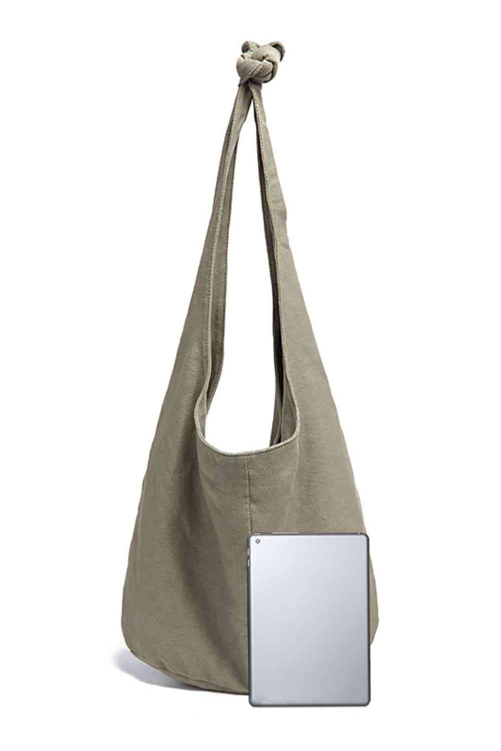 Canvas Crossbody Tote