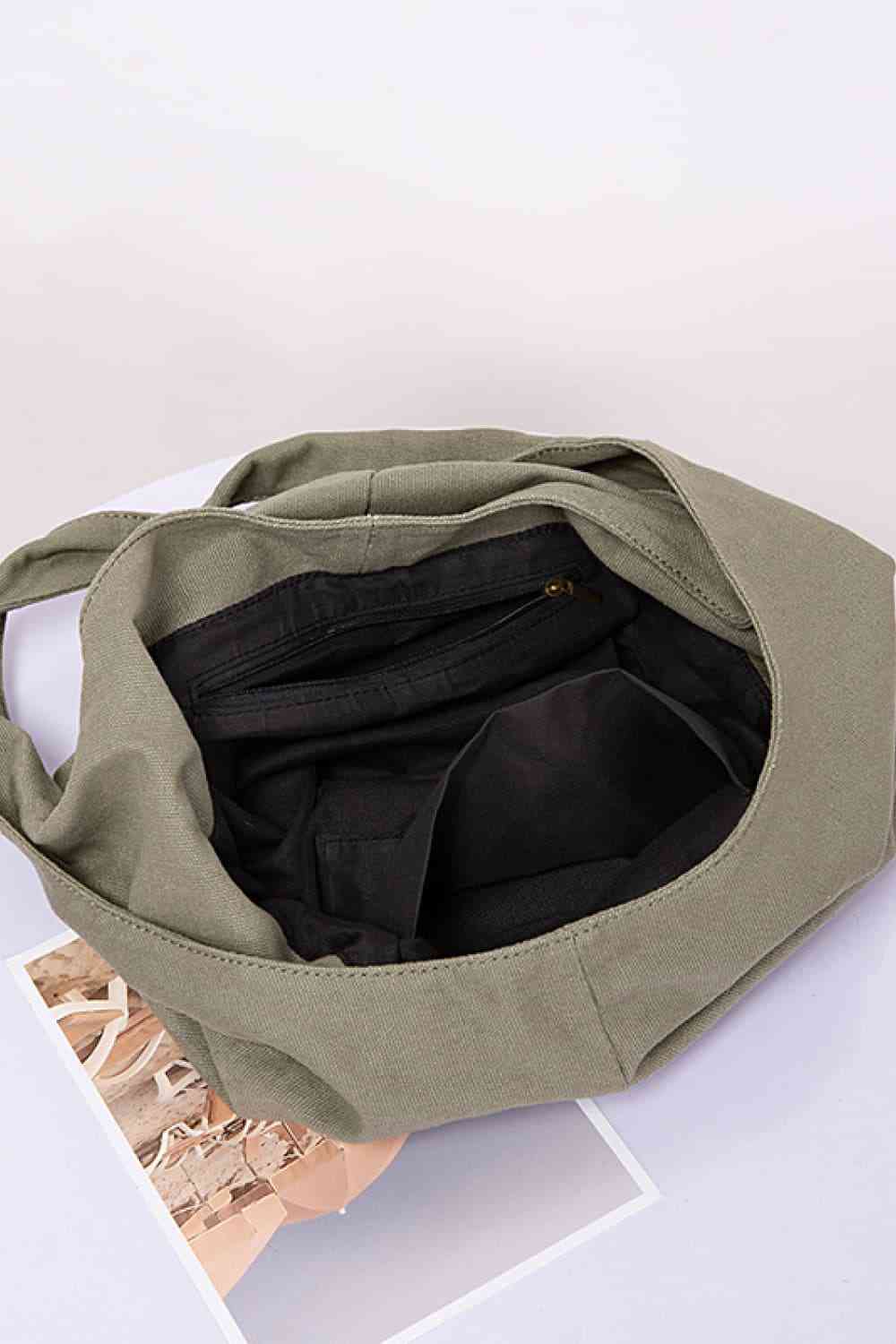 Canvas Crossbody Tote