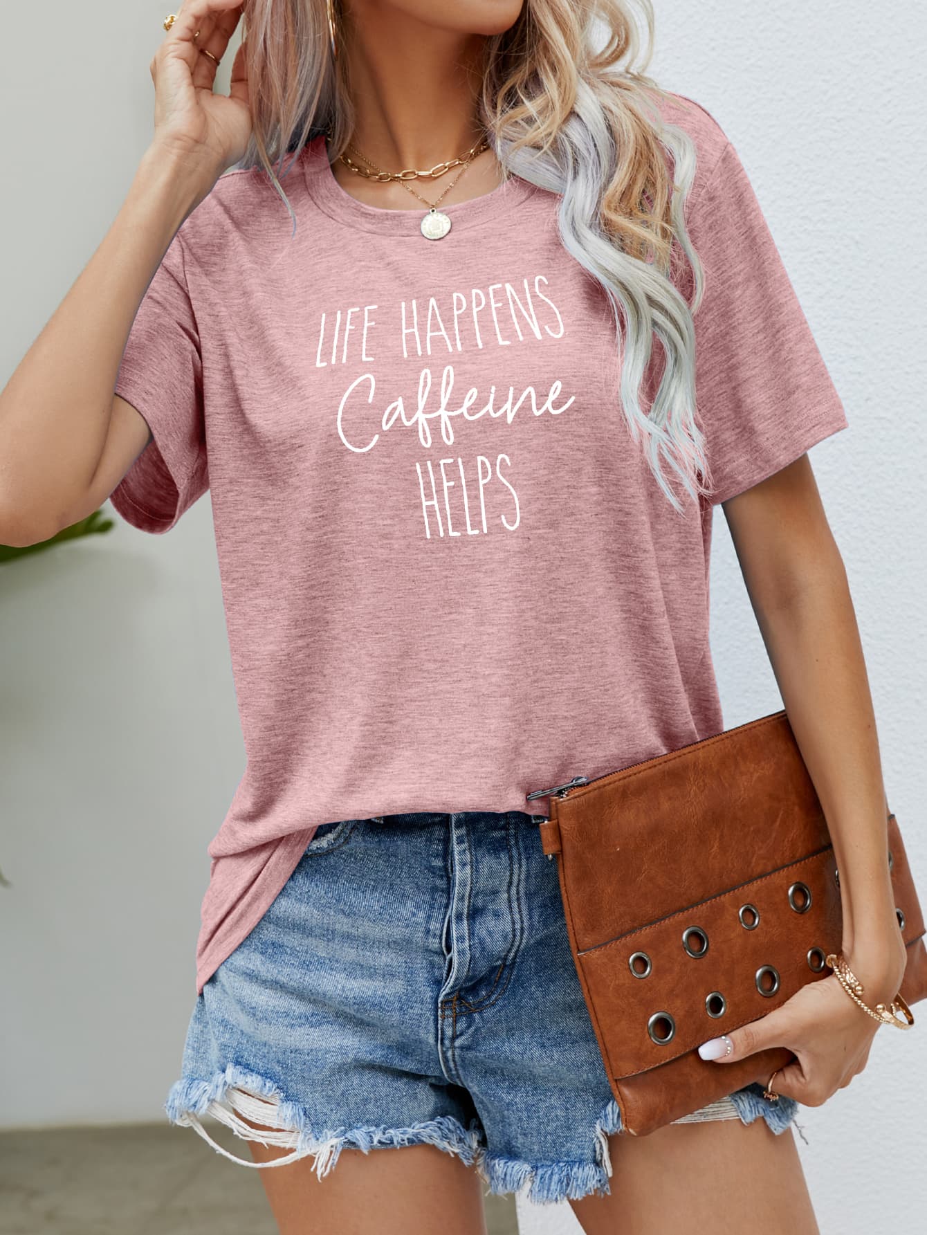 Caffeine Helps Graphic Tee