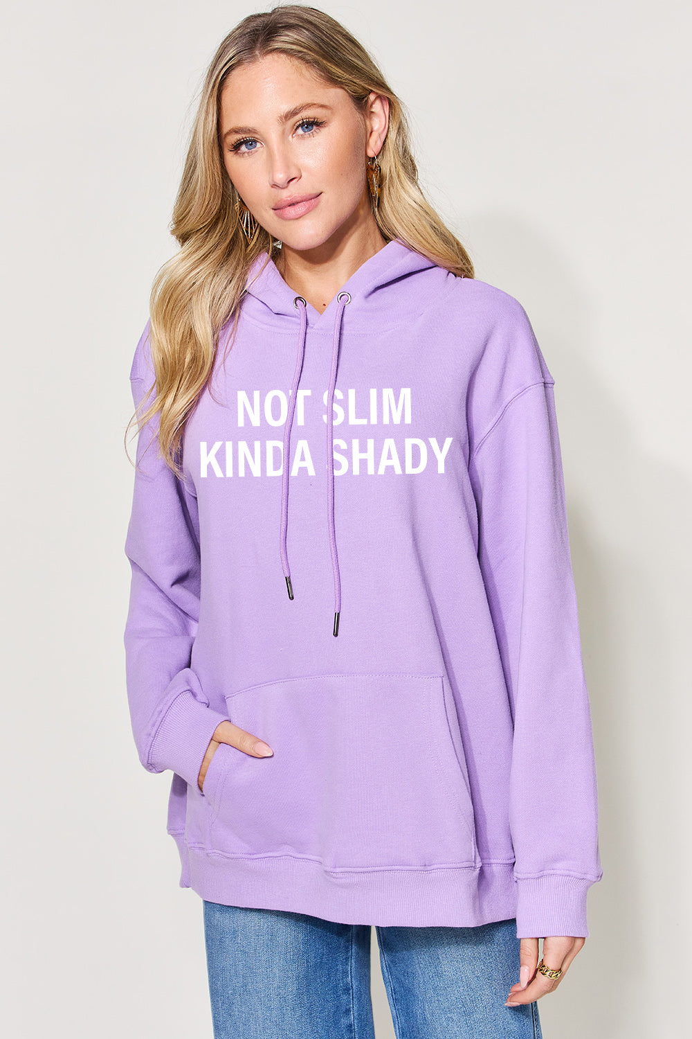 NOT SLIM KINDA SHADY Hoodie