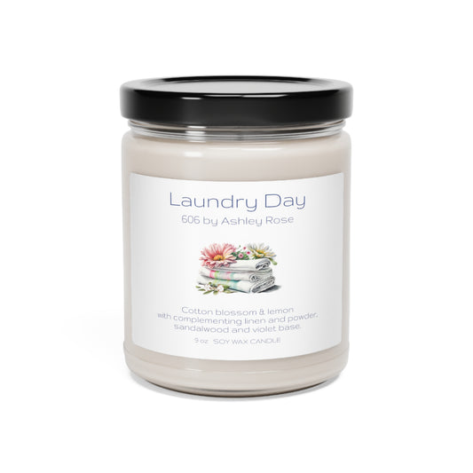 Laundry Day Scented Soy Candle, 9oz
