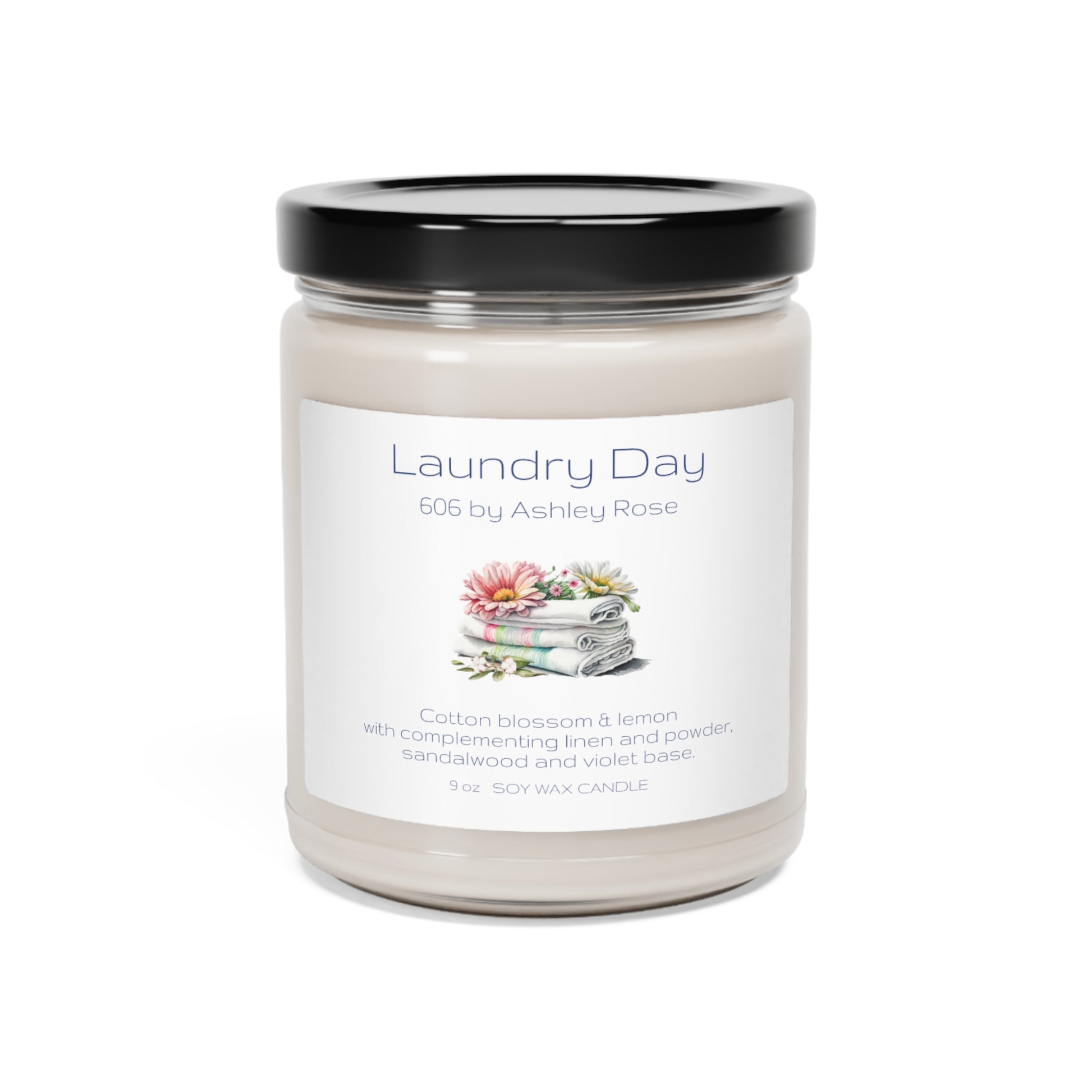 Laundry Day Scented Soy Candle, 9oz