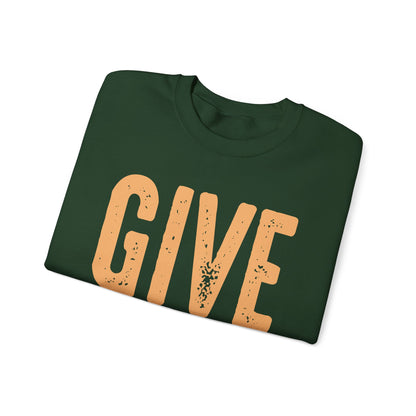 Give Thanks Crewneck Sweatshirt