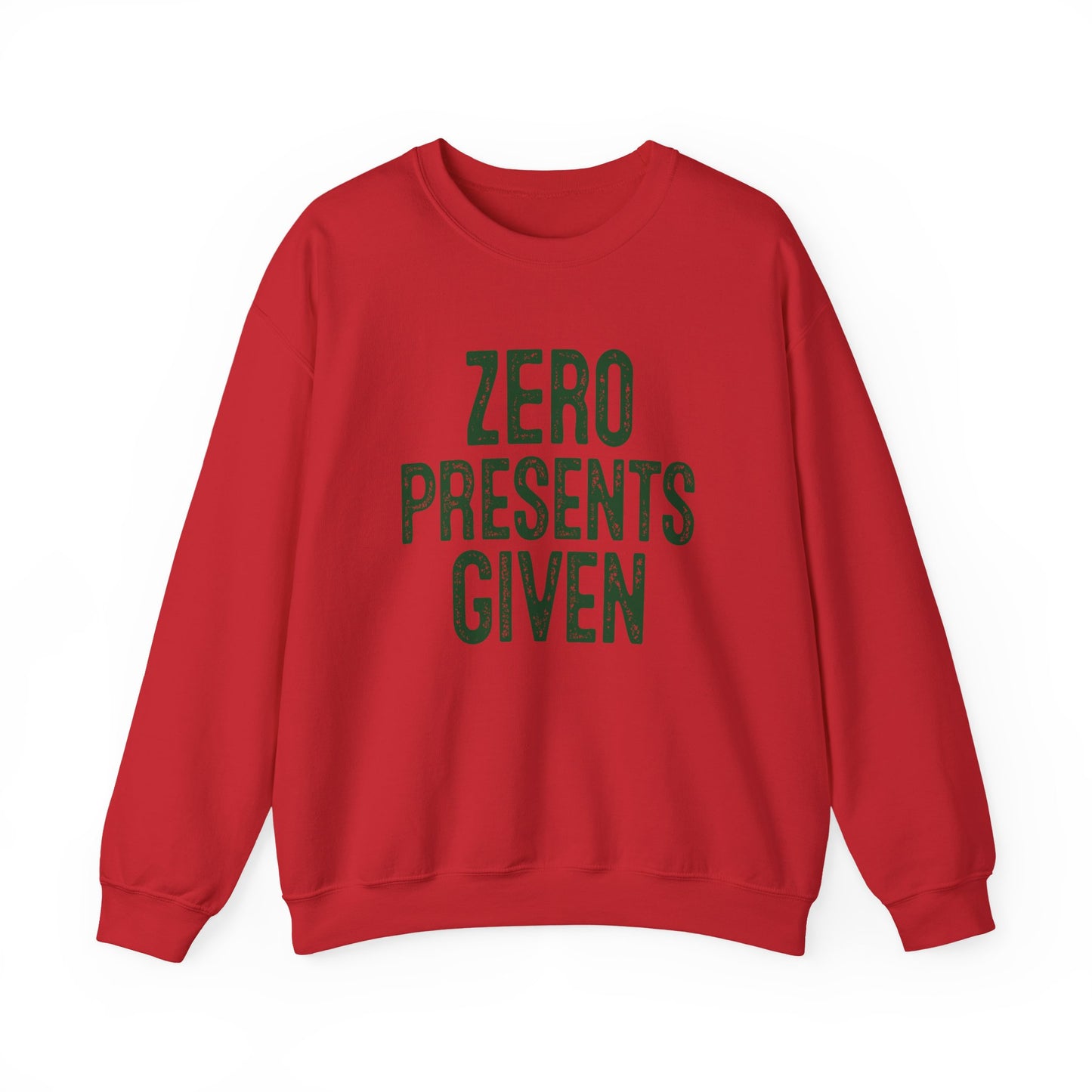 Zero Presents Given Crewneck Sweatshirt