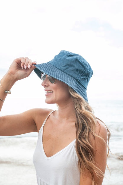 Distressed Bucket Hat