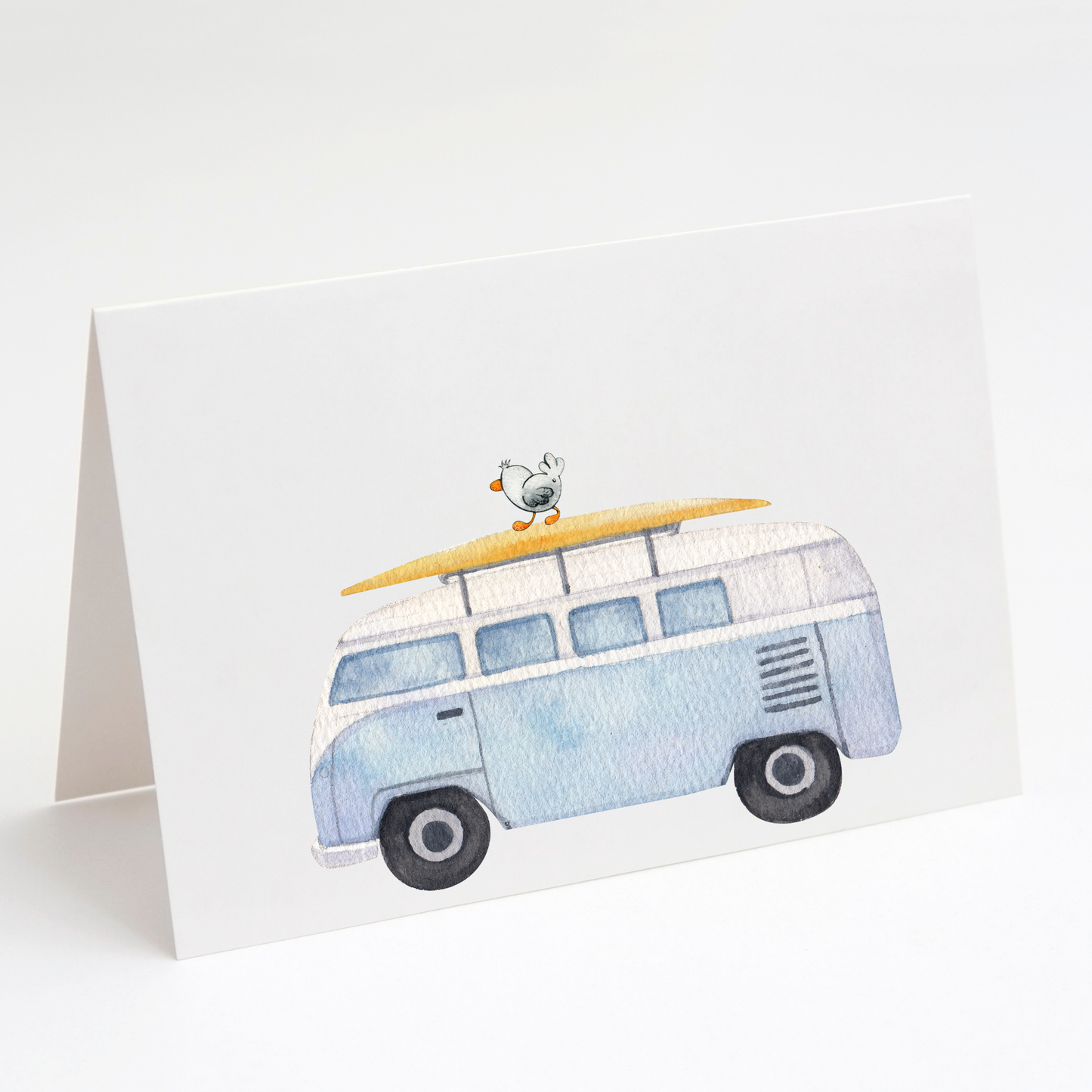 Summer Seagull Greeting Cards – Beach Card Set of 10