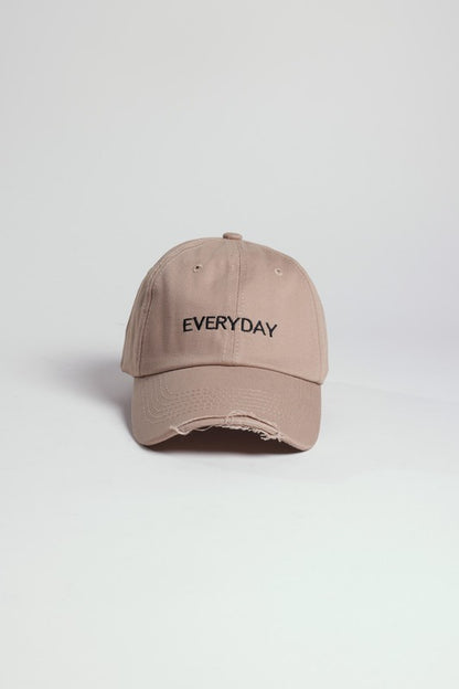 DISTRESSED EVERYDAY SNAPBACK CAP