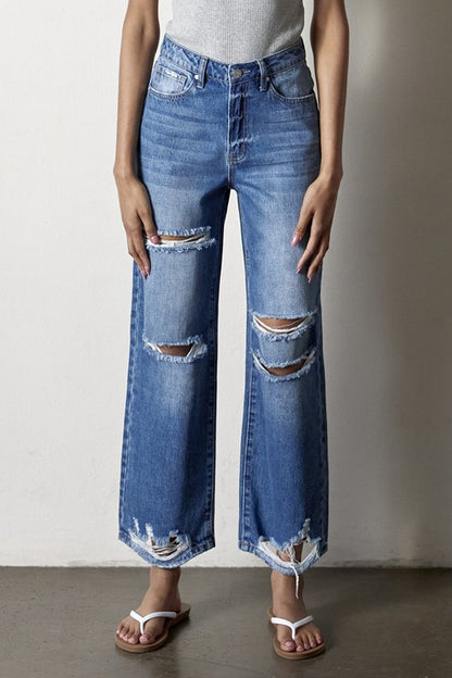 Straight Crop Jeans