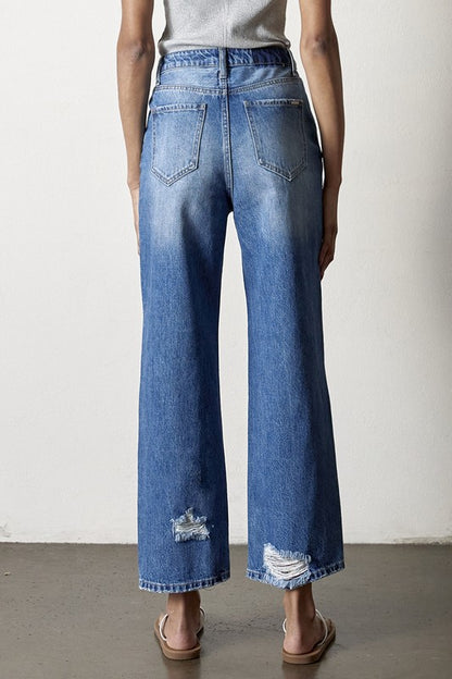 Straight Crop Jeans