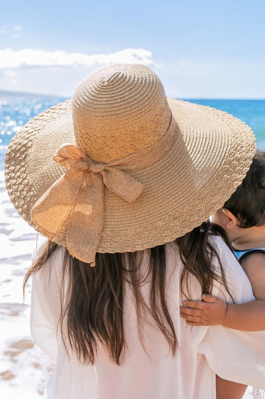 Scallop Edge Bow Sunhat