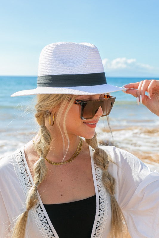 Classic Straw Panama Hat