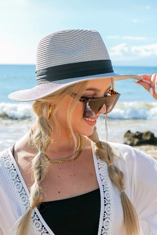 Classic Straw Panama Hat