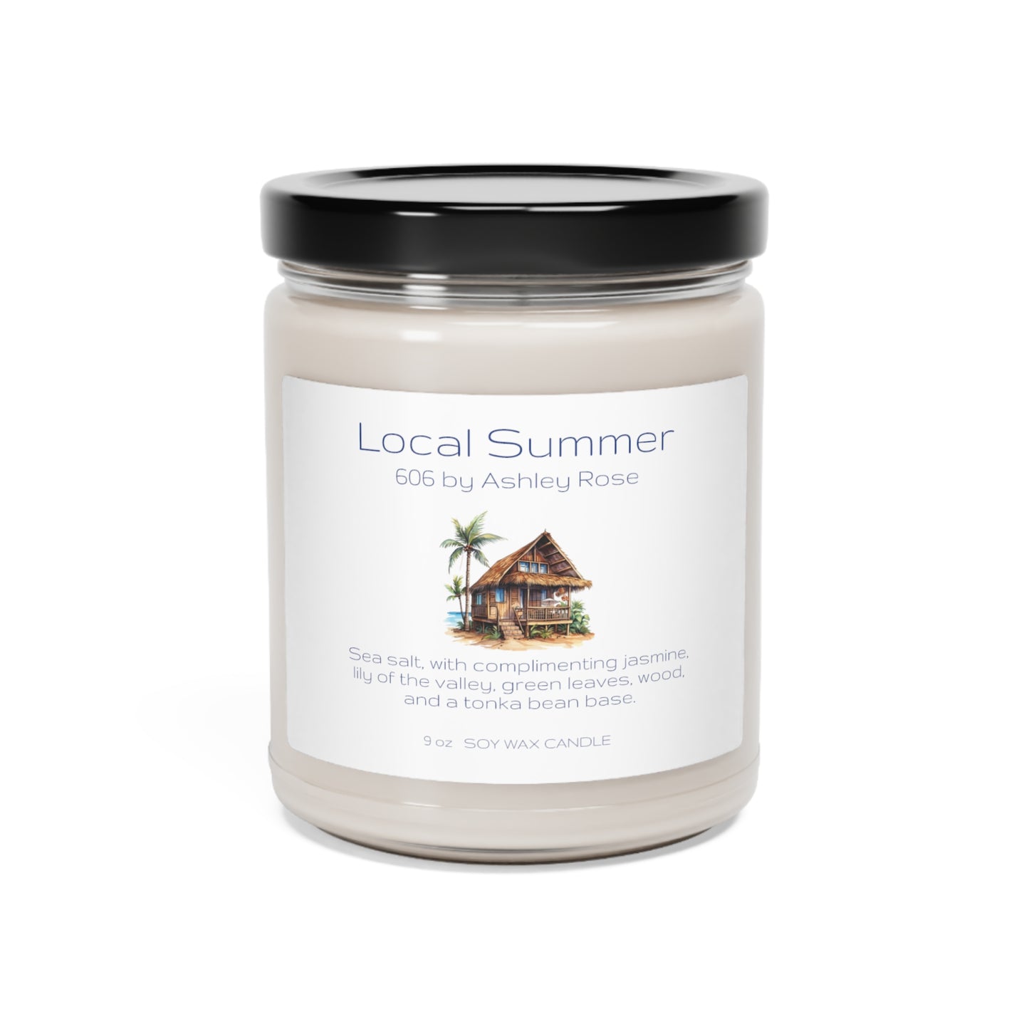 Local Summer Scented Soy Candle, 9oz