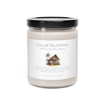 Local Summer Scented Soy Candle, 9oz