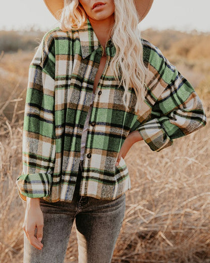 Women's Plaid Shacket