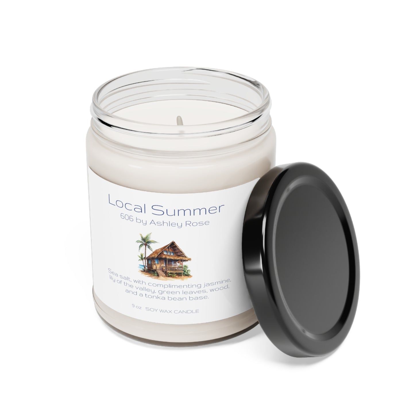 Local Summer Scented Soy Candle, 9oz