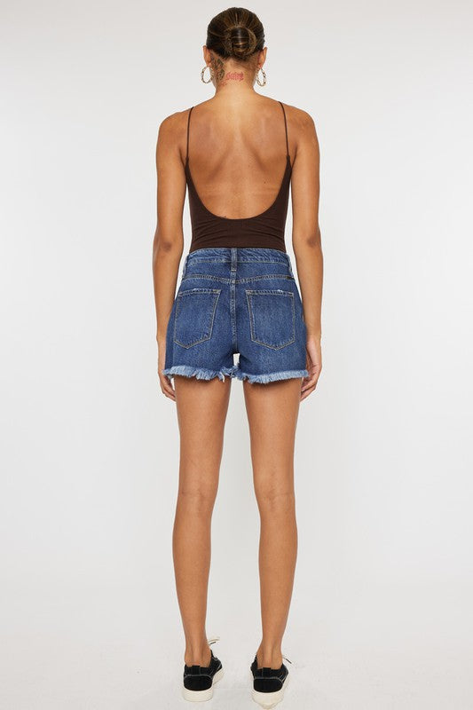 High Rise Mom Shorts