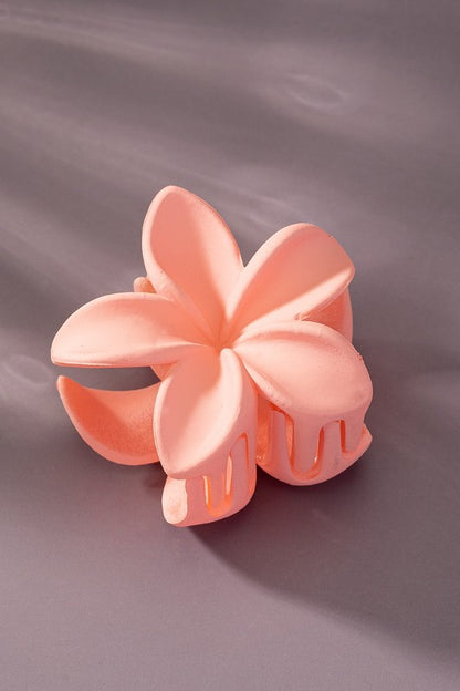 Bright Hawaiian Flower Hair Clip