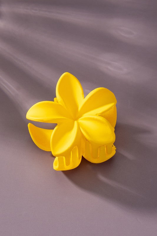 Bright Hawaiian Flower Hair Clip