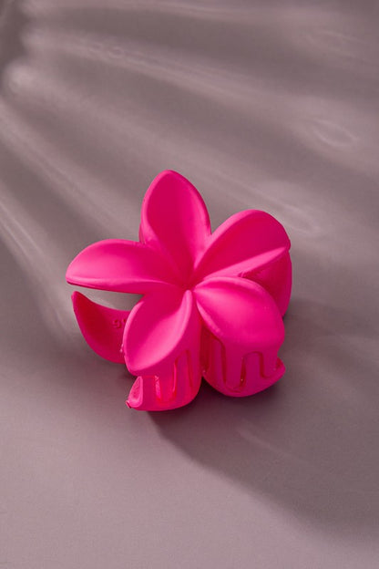 Bright Hawaiian Flower Hair Clip