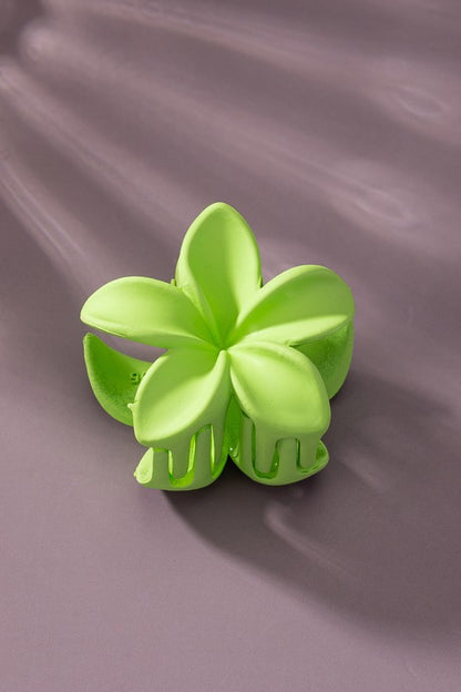 Bright Hawaiian Flower Hair Clip