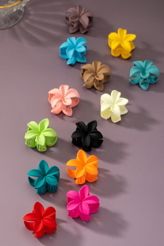 Bright Hawaiian Flower Hair Clip