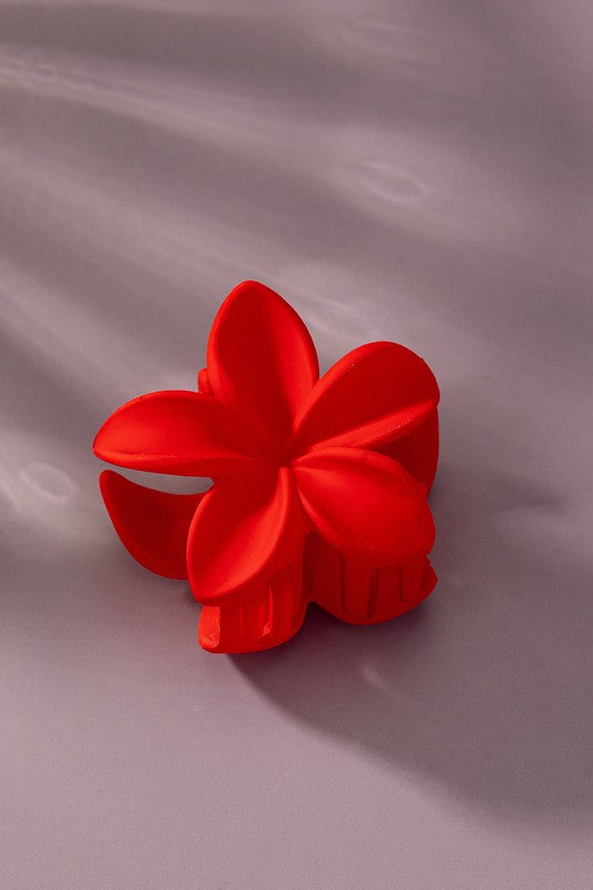 Bright Hawaiian Flower Hair Clip