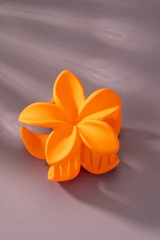 Bright Hawaiian Flower Hair Clip