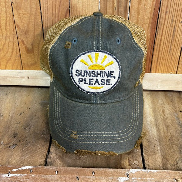 Sunshine Please Trucker Hat