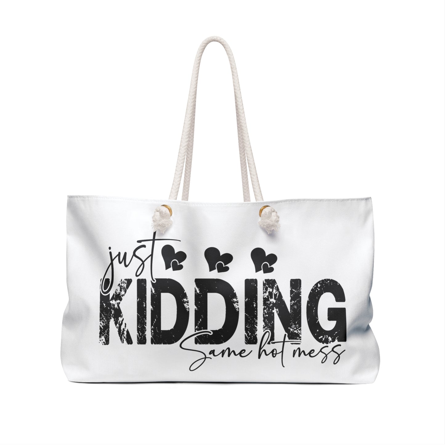 New Year New Me Weekender Bag