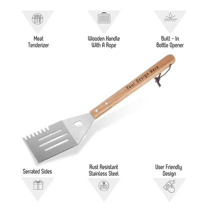 Custom Engraved Grill Set
