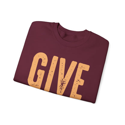 Give Thanks Crewneck Sweatshirt