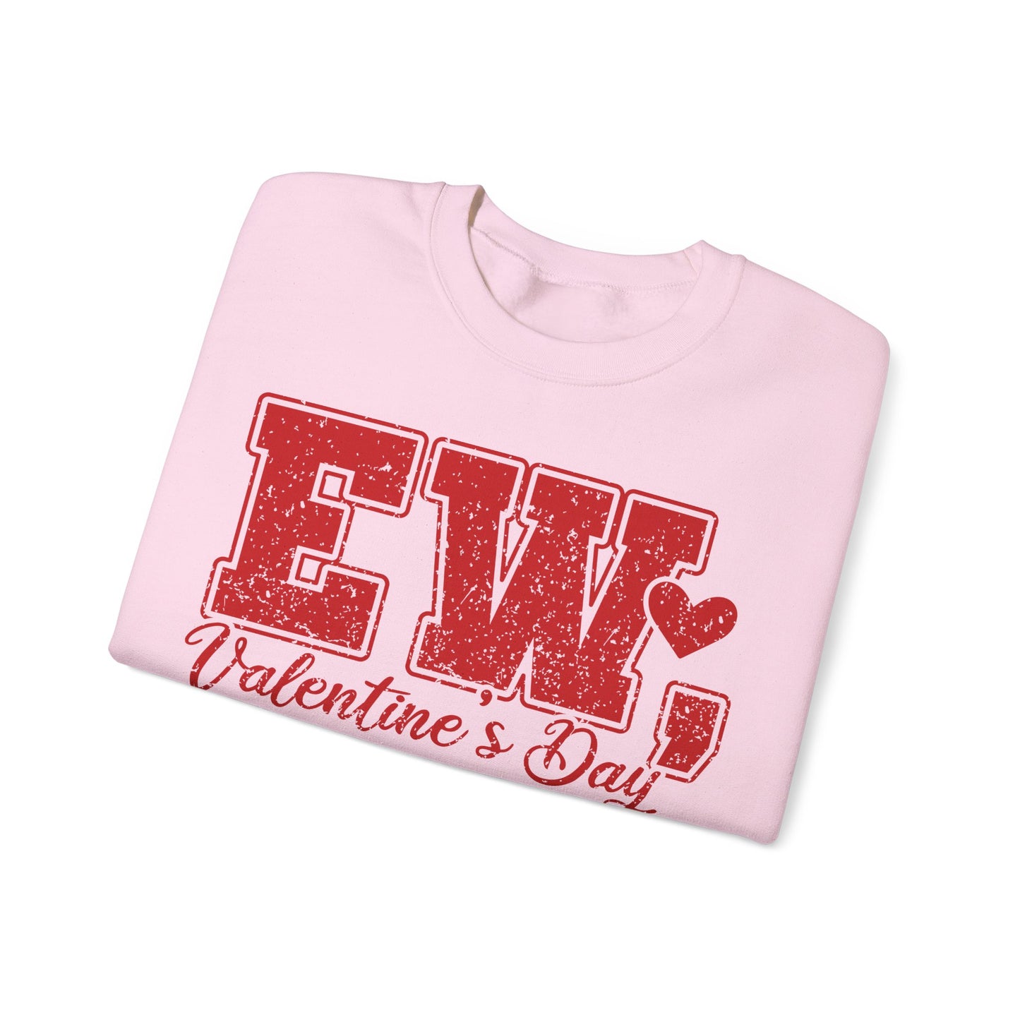 Ew, Valentine's Day Crewneck Sweatshirt
