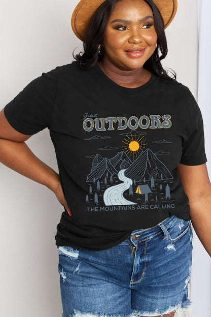 GREAT OUTDOORS Graphic Cotton Tee