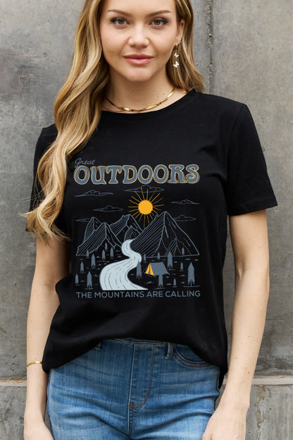 GREAT OUTDOORS Graphic Cotton Tee