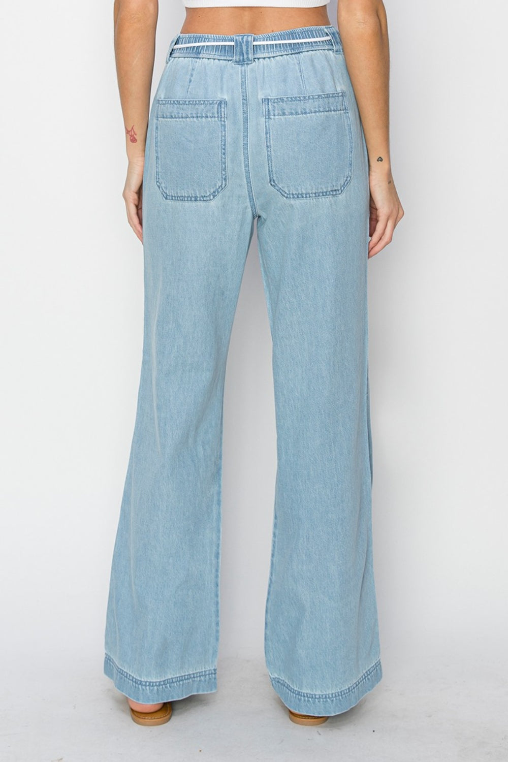 High Rise Straight Jeans