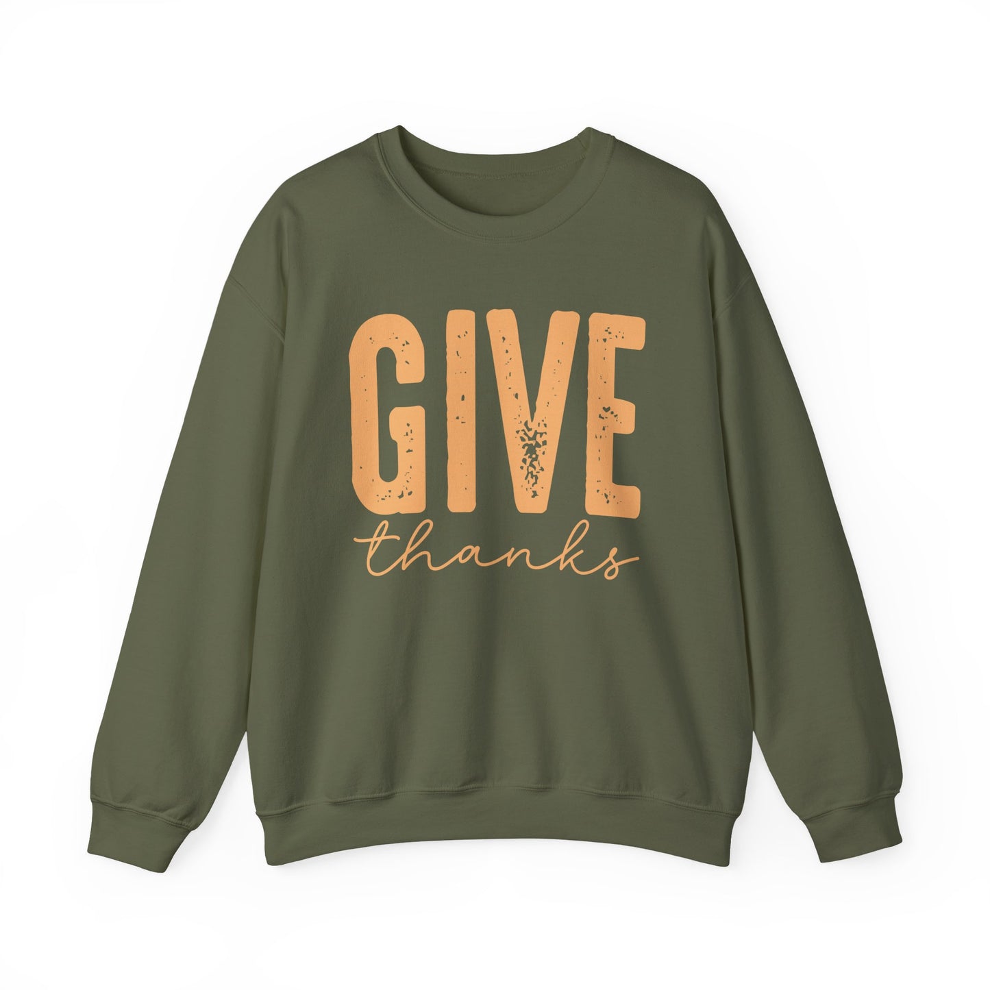 Give Thanks Crewneck Sweatshirt