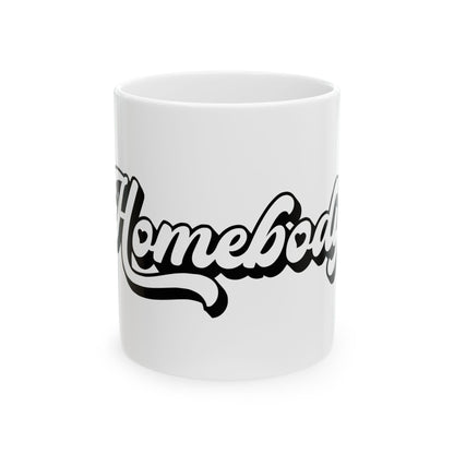 Homebody Ceramic Mug, meaningful handmade piece by 606