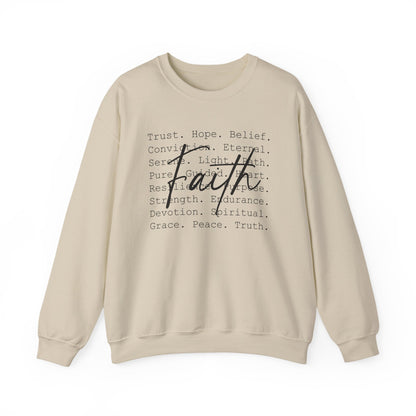 Faith. Period. Crewneck Sweatshirt