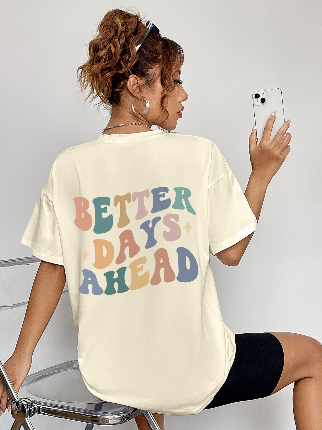 BETTER DAYS AHEAD Back Graphic Tee